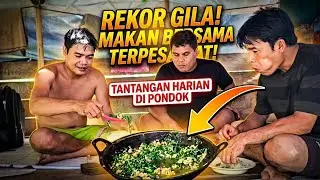 SLEEP OVERNIGHT IN THE FOREST OF KALIMANTAN!!! EAT DELICIOUS FISH & MEAT, DIRECTLY FOR MUKBANG!!!