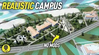 Starting our University in Cities Skylines