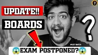 BOARD EXAM POSTPONED?😱CLASS 10th 2024 😍 FOR BOARD EXAM 😱| ALL STUDENTS 🔥 MUST WATCH | Ajay Shaha