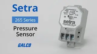 Setra's 265 Series, Pressure Sensor
