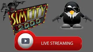SimCity 2000 Live #1 | Gaming, Linux, & Chat