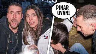 GECE GİZLİCE MEZARLIKTA KALDIK ! *Abime Büyük Şaka