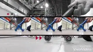 Укладка шнура вилатерм в швы промышленных полов