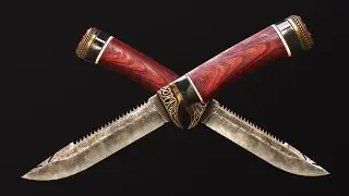 CAPTAIN'S KNIFE (AAA GAME READY 3D ASSET)