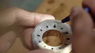 Making a wood and epoxy automatic watch by hand