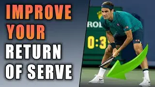 Return of Serve Strategy + Examples | Tennis Lesson