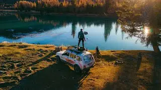 'LADA NIVA 4x4 ADVENTURE'. Altai, Russia