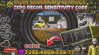 ❤️Bgmi New Update 3.3.1 Best sensitivitie For Low End Device Zero Recoil Sensitivitie☠️