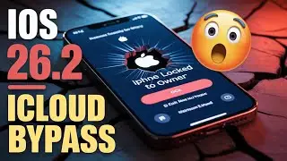 iOS 26.2 iCloud Activation Lock Bypass FREE 🔥 | iPhone iCloud Remove (2026 Method)