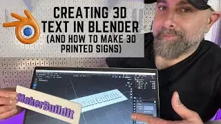 How to Create Text in Blender - QUICK and EASY!