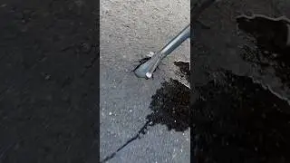 Have you ever had your bike sink into fresh pavement?