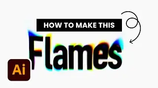 How to make the RGB Flames | Adobe Photoshop | Illustrator [Project File Attached]