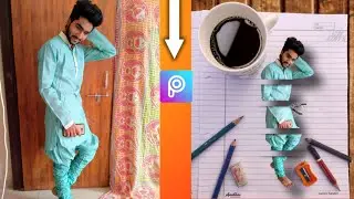 New trending |3D paper photo editing |#picsart 20210601 1 720p