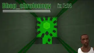 CsGo BHOP. Прохождение карты BHOP_CHROLONOGY за 7:24.