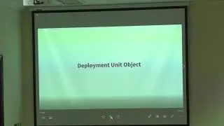 Deployment to a Docker container and Deployment Unit Objects
