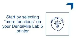 Keeping the DentaMile Lab 5 resin reservoir clean