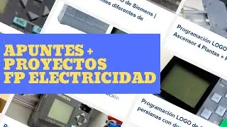 APUNTES + PROYECTOS + EJERCICIOS sobre FP de ELECTRICIDAD | Gratis + Descargables