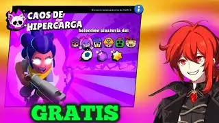 CONSIGO MI PRIMER HIPERCARGA GRATIS EN BRAWL STARS🟣