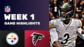 Steelers vs. Falcons Week 1 NFL Game Highlights Russell Wilson Kirk Cousins