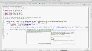 Regular Expressions in Java (example)