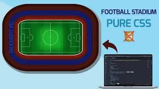 Football Stadium - Pure CSS