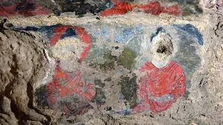 Самая старая картина, написанная маслом,   7 век нашей эры