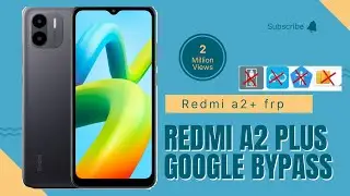 Redmi a2 plus frp google bypass | mediatek cpu frp | unlock tool frp bypass | miui 14 frp @tachnawab