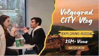 Volgograd City🏙️Explore With My Russian Friend City Mall🛍️|Cafe or RestaurantILife In Russia 🇷🇺