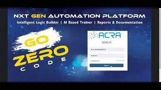 ACRA Suite - 06. Store Variable   Dynamically Generated Value