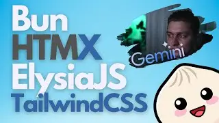 Building app (Bun, HTMX, SQLite, ElysiaJS, and TailwindCSS) start to finish with Gemini AI help