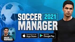 Lead your favourite team to glory in Soccer Manager 2021!