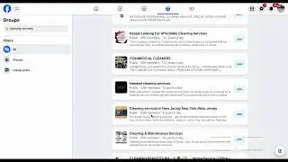 Facebook Groups for Cleaning Services