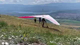 Hangdliding Bulgaria 2022.Tha basic of team building test.