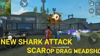 NEW SHARK ATTACK SCAR OP HEADSHOT | FREE FIRE BATTLEGROUND | TRAINING MOD