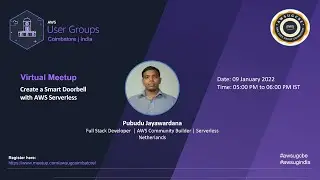 Create a Smart Doorbell with AWS Serverless - AWS UG Coimbatore
