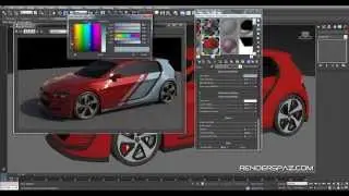 Vray Tutorial: Car Decals and Paint Effects