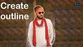 How to Outline a Photo Easily Photoshop Tutorial(2020)