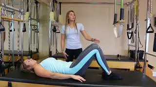 Jupiter Massage & Pilates Demonstrates Trapeze Table  -  Part 1