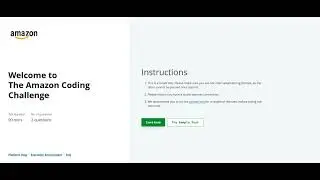 Amazon SDE 2 Hackerrank Test | SDE 2 Coding Test | Behavioural LP and Survey