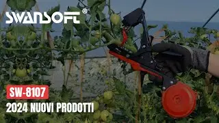 SW-8107 Máquina atadora de plantas - Actualización de recubrimiento negro
