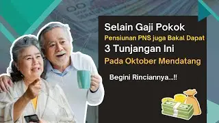 Selain Gaji Pokok, Pensiunan PNS juga Bakal Dapat 3 Tunjangan Ini pada Bulan Oktober 2024 Mendatang