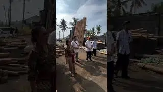 Bapak Made Mangku Pastika Mengunjungi Kerajinan Bambu di Desa Bona Gianyar