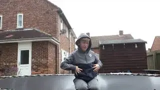 Trampling with my little brother