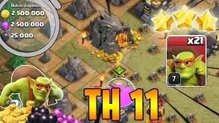 CETTE COMPO HDV 11 RASE LA DERNIÈRE BASE GOBELIN !! [2020] Clash Of Clans