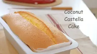 Coconut Castella Cake｜Apron