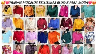 BLUSAS DE MODA 2024 / NUEVAS MODELOS BLUSAS 2024 / MODA PARA MUJER 2024 / BLÙSAS CASUALES 2024