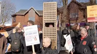 Save Walthamstow Town Square Protest