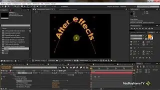 Animación de textos en AE: 01 Texto de origen y trazados