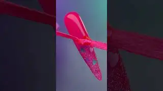 Светоотражающий витражный маникюр | Накладные ногти | Гелевые типсы | Мишки на ногтях #pressonnails