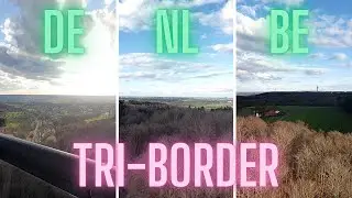 Three countries merging in Europe - Belgium, Netherlands and Germany